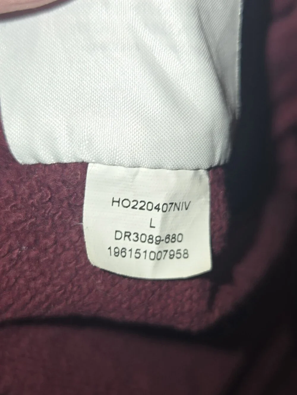 Jordan Jogger Pants Mens L Burgandy